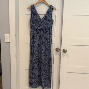Loft maxi dress. Cotton/spandex knit. Size M